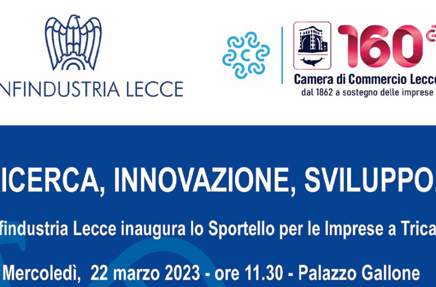  Confindustria Lecce inaugura lo Sportello per le Imprese a Tricase